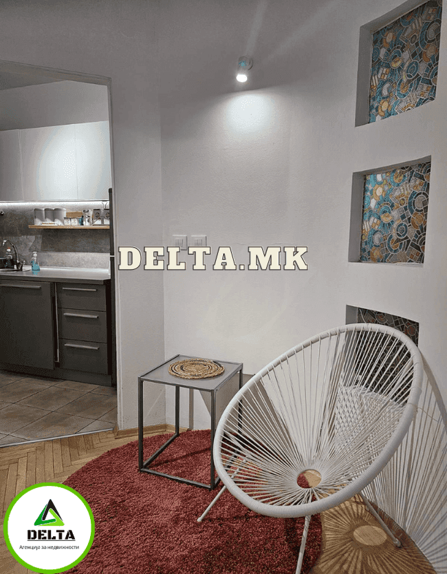 Се изнајмува 2-собен стан во Центар, Капиштец - 3