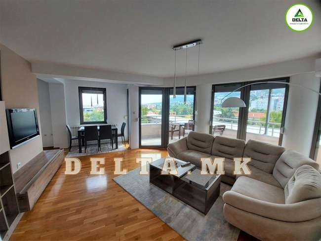 Се изнајмува нов трособен стан во Центар - slika 2