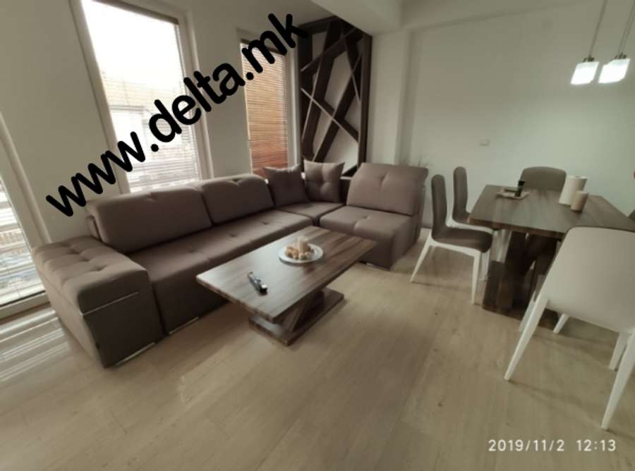 Се изнајмува наместен двособен стан во Козле - 1