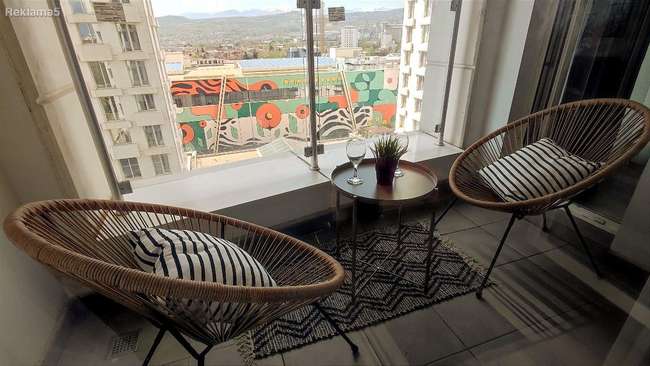 Се изнајмува 2-собен стан во Аеродром, Џевахир - 3