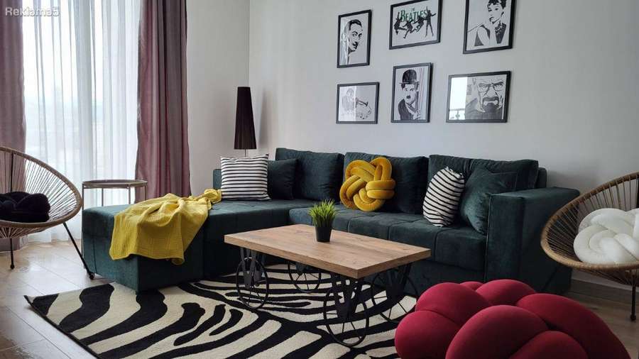 Се изнајмува 2-собен стан во Аеродром, Џевахир - 1