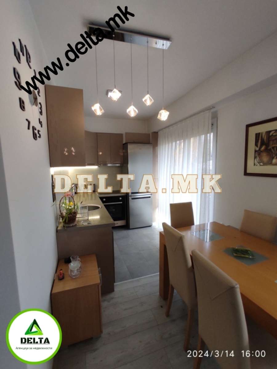 Се изнајмува наместен двособен стан во Козле - 1