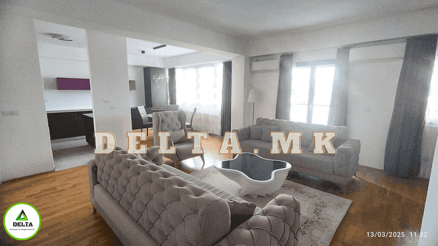 SE IZNAJMUVA PETOSOBEN STAN VO CENTAR, VODNO - 1