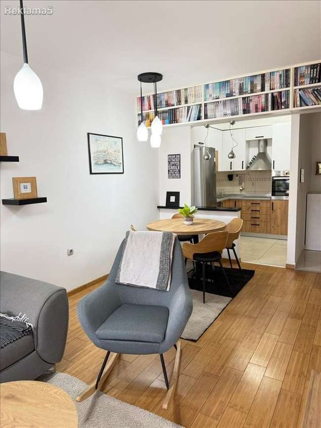 Се издава убаво наместен 2-собен стан во Ново Лисиче, со двор - slika 2